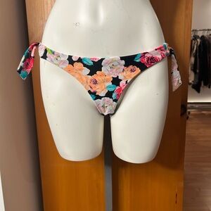 Reversible Body Glove Black and Orange Bikini with Adjustable Side Ties❤️S